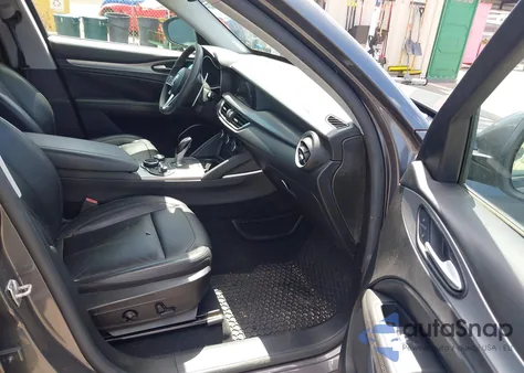 2018 Alfa Romeo Stelvio Sport Awd из США, поврежденный, VIN ZASFAKPN7J7B67430